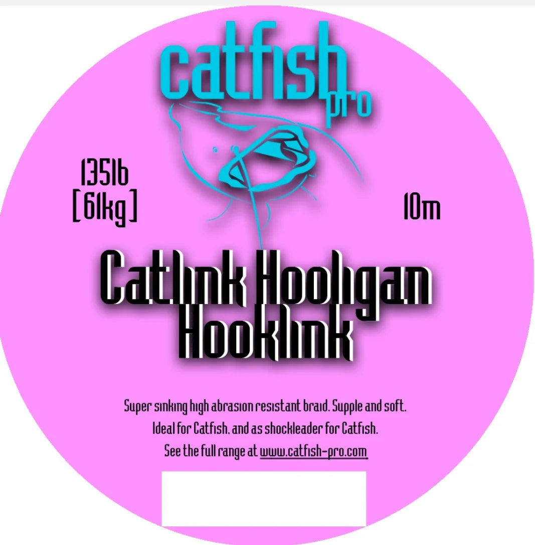 Catfish Pro Catlink Hooligan Hooklink 135lb 10m