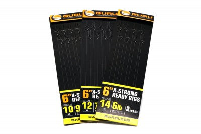 Guru 6" XS X-Strong Ready Rigs Barbless