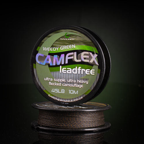 Gardner Camflex Green Leadfree Leader 45lb 10m
