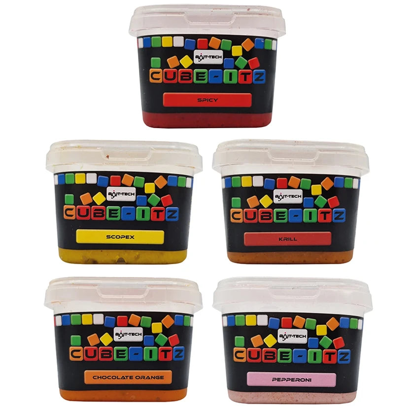 Bait-Tech Cube-Itz Soya Protein Meat Alternative 200g