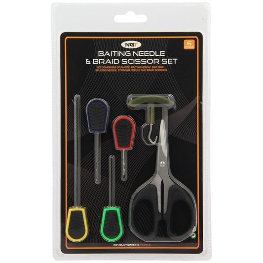 Ngt Baiting Needle & Braid Scissor Set (In Store Collection Only)
