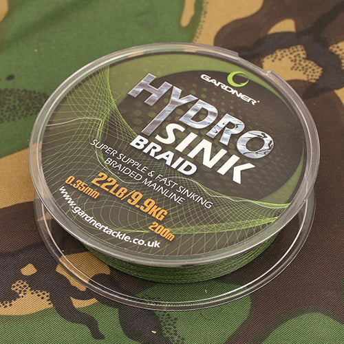 Gardner Hydro-Sink Braid 200m