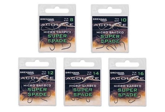 Drennan Acolyte Micro Barbed Super Spade Hooks