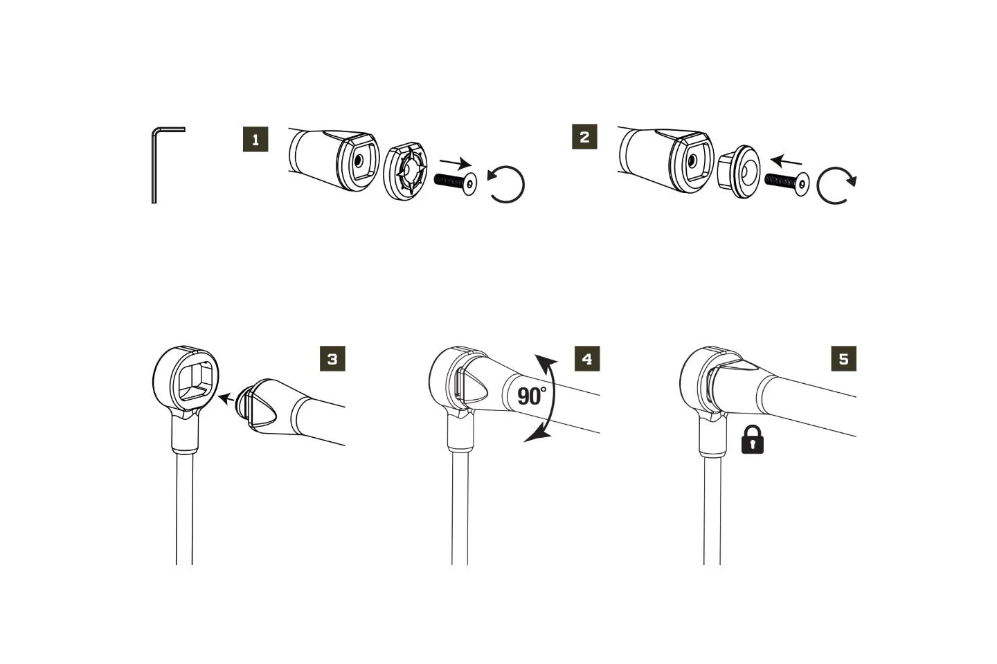 Nash Scope Butt Lock Peg