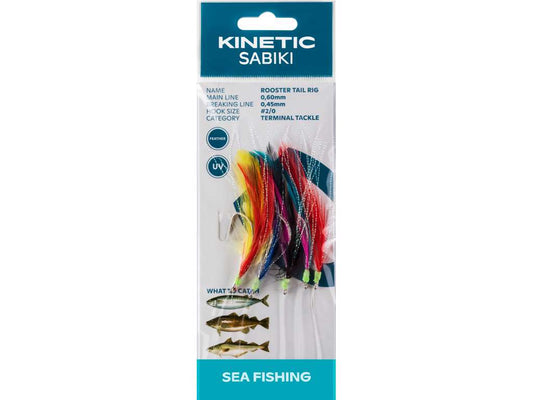 Kinetic Sabiki Rooster Tail Rig