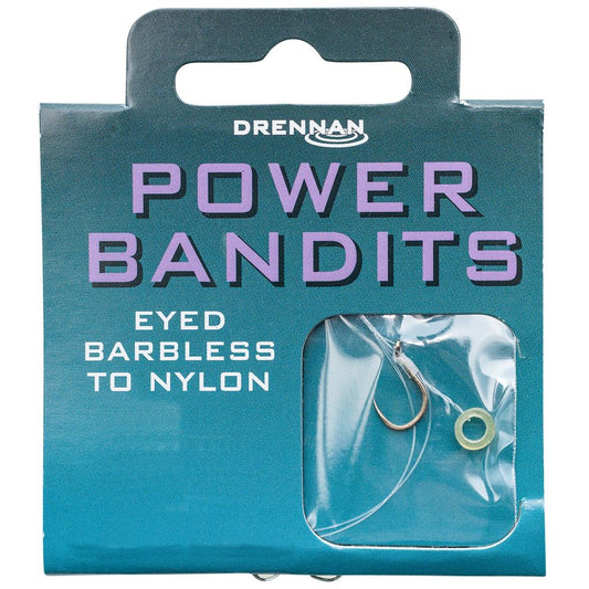 Drennan Power Bandits Hook To Nylon