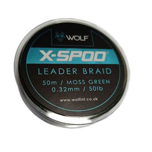 Wolf X-Spod Leader Braid 50m 50lb
