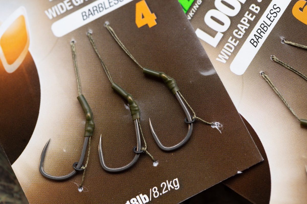 Korda Loops Rigs Wide Gape Barbless