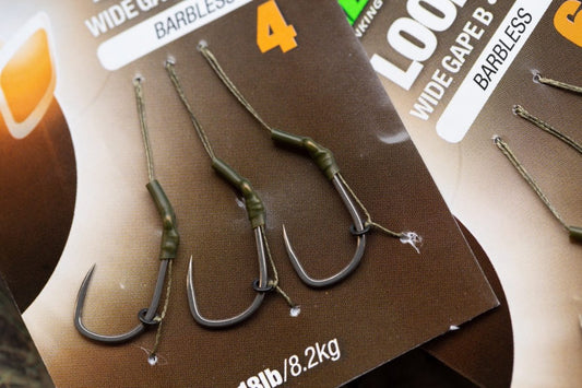 Korda Loops Rigs Wide Gape Barbless