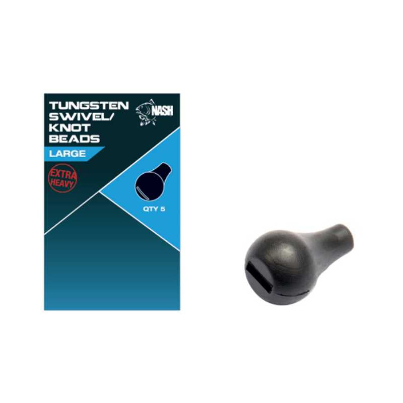 Nash Tungsten Swivel & Knot Bead