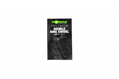 Korda PTFE Double Ring Swivel size 11