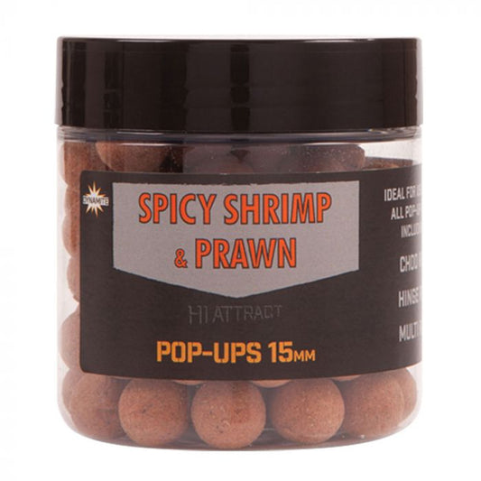 Dynamite Spicy Shrimp & Prawn - Foodbait Pop-Up 15mm Pots
