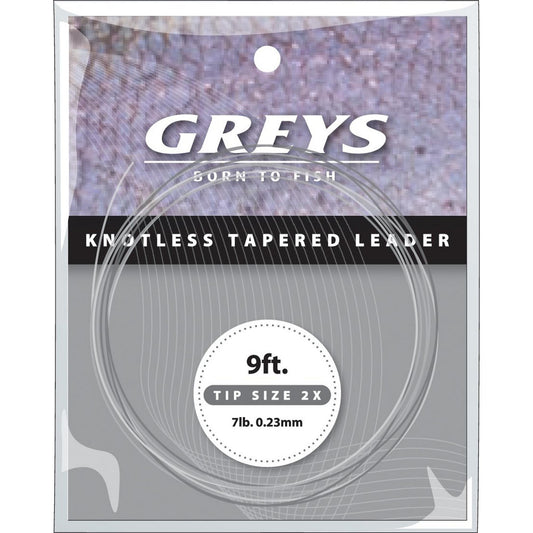 Greys Greylon Copolymer Knotless Tapered Leaders
