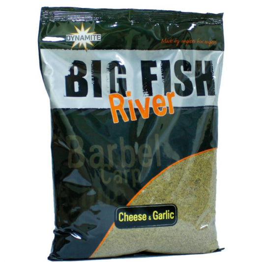 Dynamite Big Fish River Groundbait - Cheese & Garlic 1.8Kg