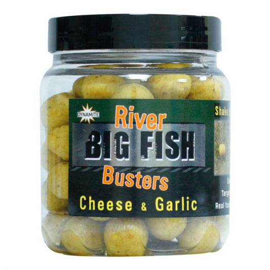 Dynamite Big Fish River Busters Cheese & Garlic Hookbait Pot