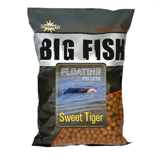 Dynamite Big Fish - Sweet Tiger Floating Pellets 11mm 1.1Kg