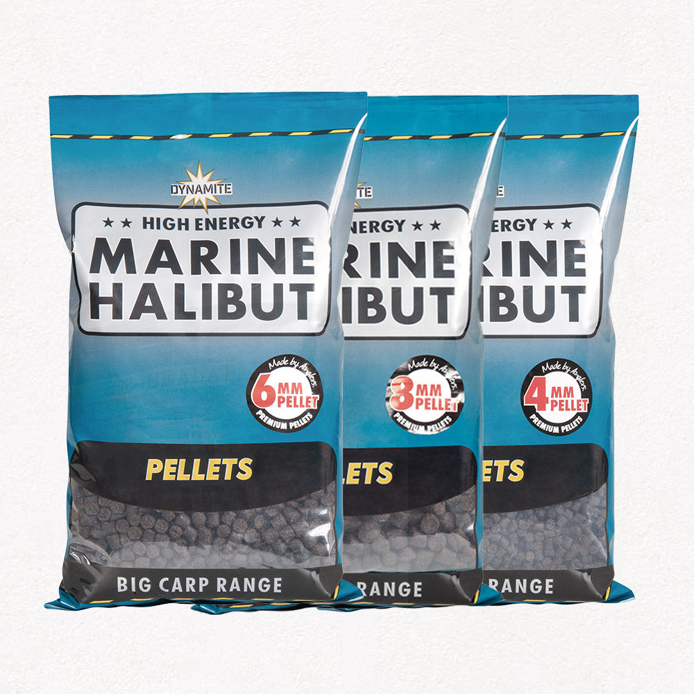 Dynamite Marine Halibut Pellets 900g