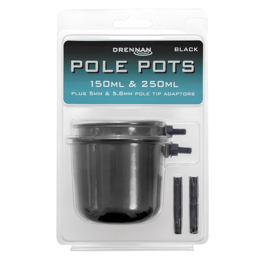 Drennan Pole Pots Black