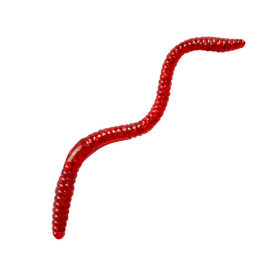 E-SOX Dropshot Lobworms , 12.5CM , Blood Red