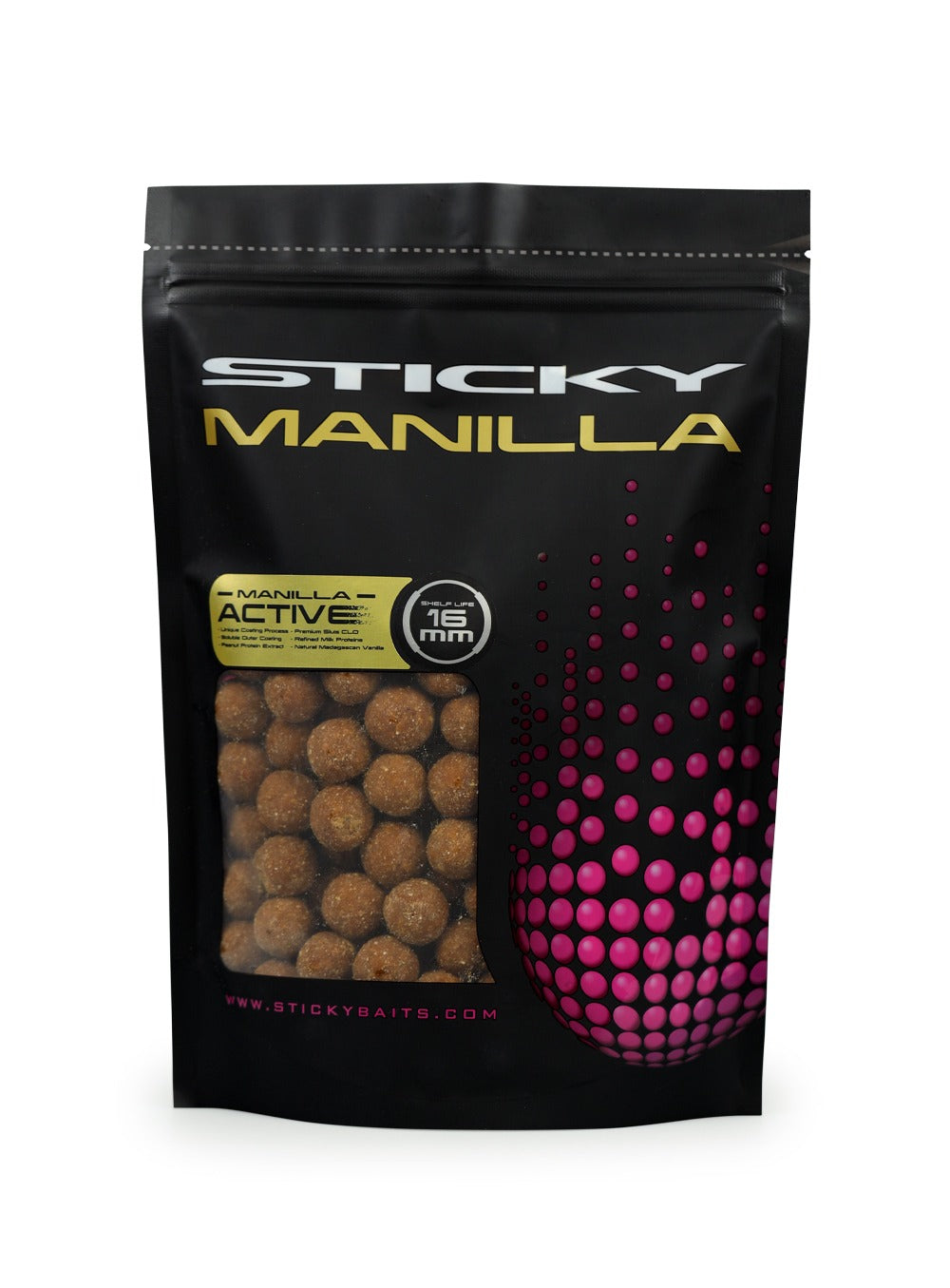 Sticky Manilla Active Shelf Life Boilies
