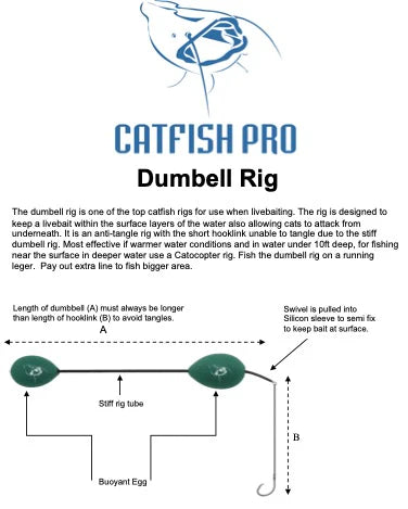 Catfish Pro Dumbell Rig