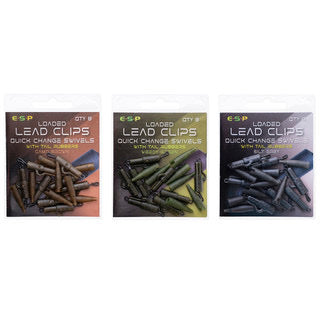 ESP Loaded Lead Clip Quick Change Swivels