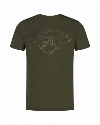 Korda One Liner T Shirt olive XL