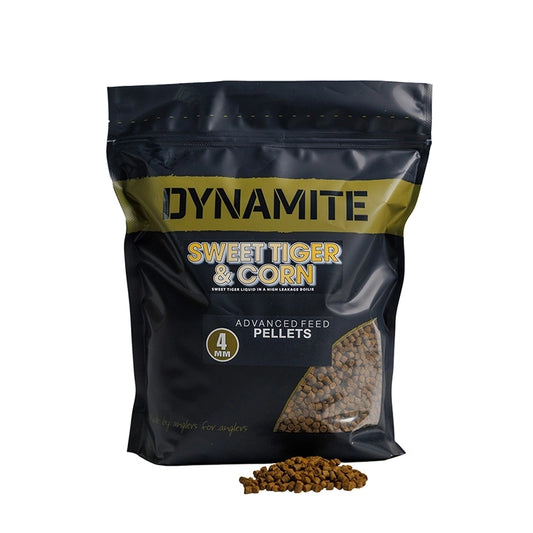 Dynamite Sweet Tiger & Corn Pellets 900g