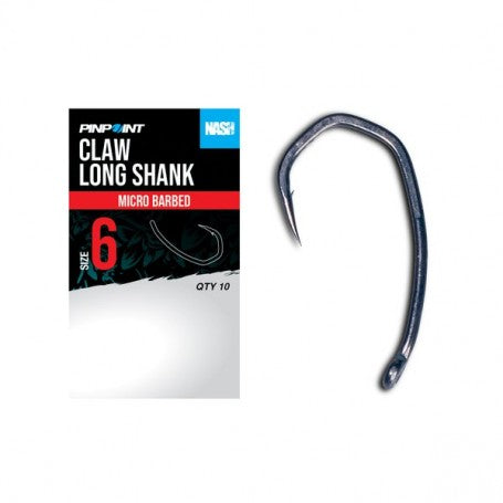 Nash Claw Long Shanks Hooks