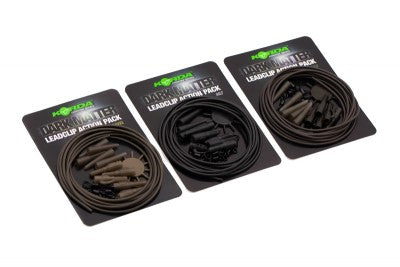 Korda Dark Matter Lead Clip Action Packs
