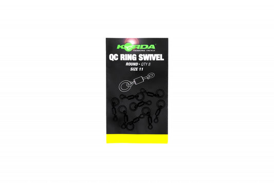 Korda Quick Change Ring Swivel Round Size 11