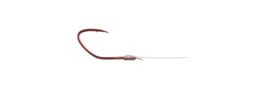 Drennan Barbed Red Maggot Hooks To Nylon