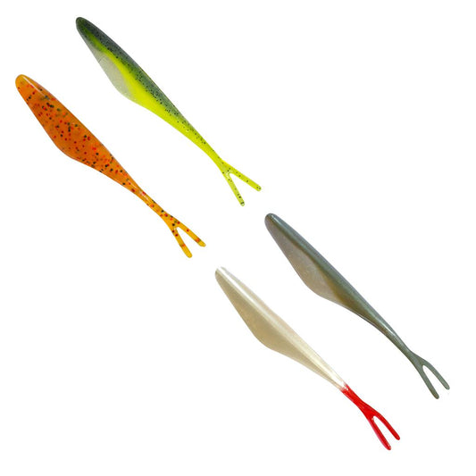 E-Sox Dropshot Lures , Split Tails 10cm